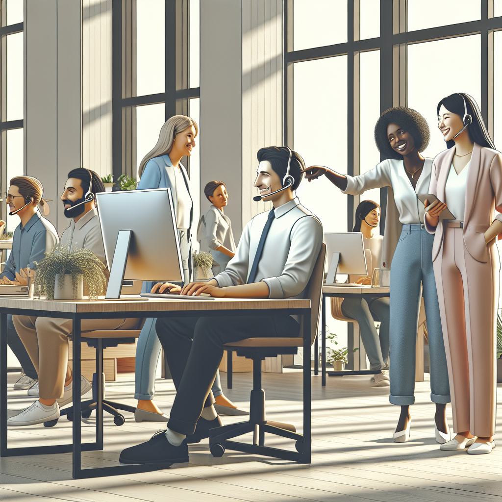 Customer Support Illustration